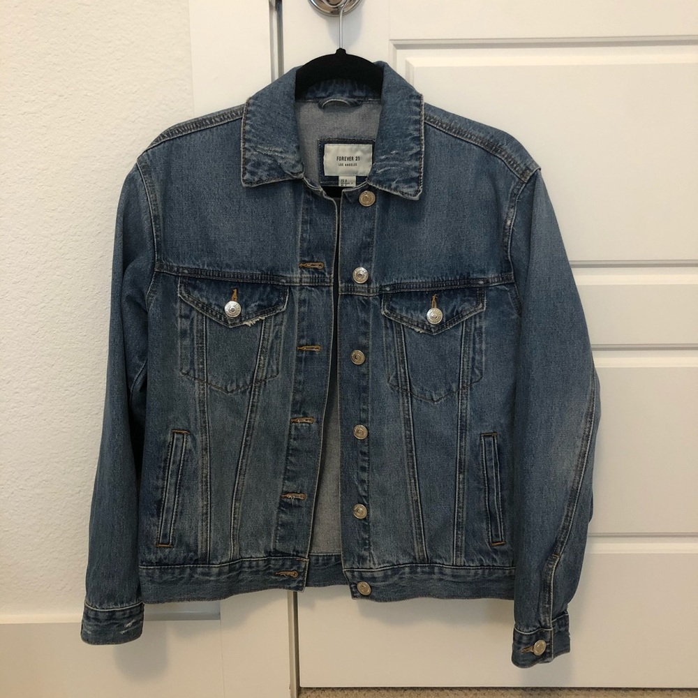 Forever 21 oversize Jean jacket
